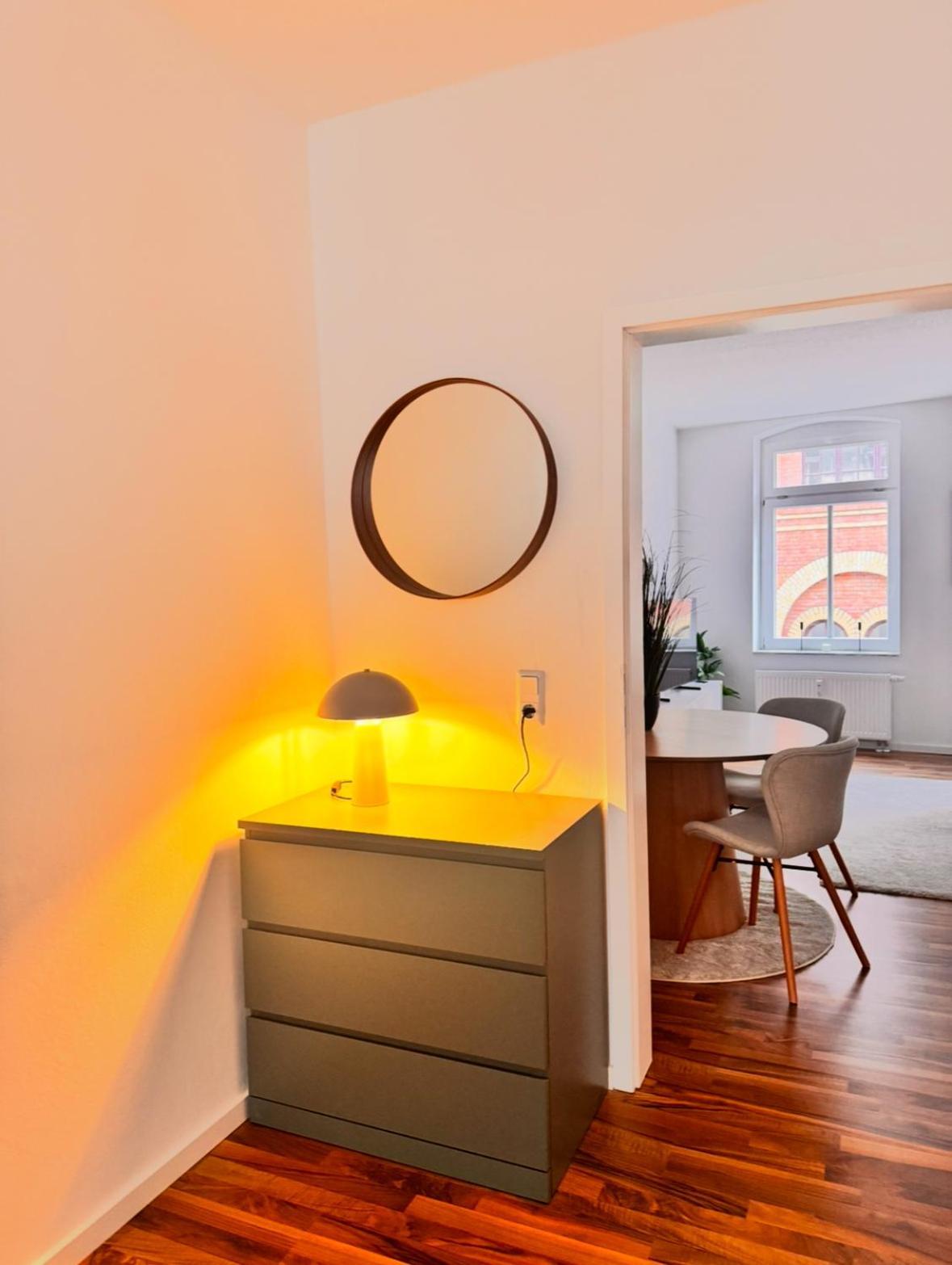 New Apartment In Magdeburg Buckau - Waschmaschine, Smart-Tv, Neues Badezimmer Zewnętrze zdjęcie